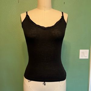 Ann Taylor lace trim cami
